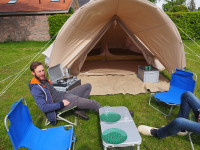 4 persoons tent (Pyramide tent)
